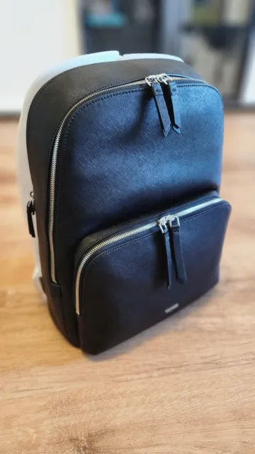 Tumi Hudson Leather Black Backpack