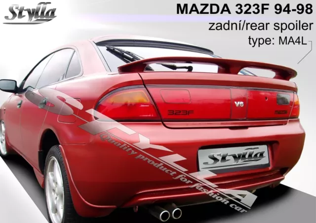 SPOILER REAR BOOT Trunk Mazda 323F Wing Accessories £89.26