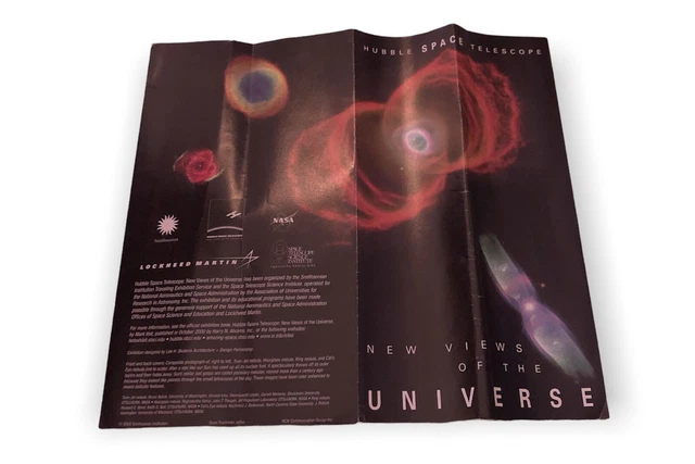 Hubble Space Telescope Vintage 2000 “New Views Of The Universe Pamphlet”