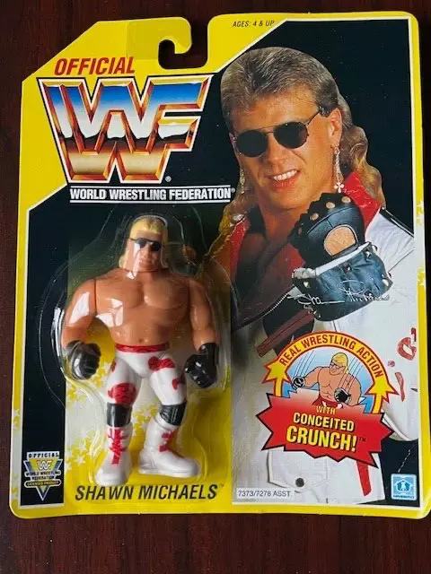 1993 Shawn Michaels WWF Hasbro MOC Wrestling Figure