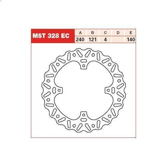 Disque De Frein Arrière TRW Lucas MST 328 EC Pour Honda CR 250 R ME03 (2002-2003) - Neuf