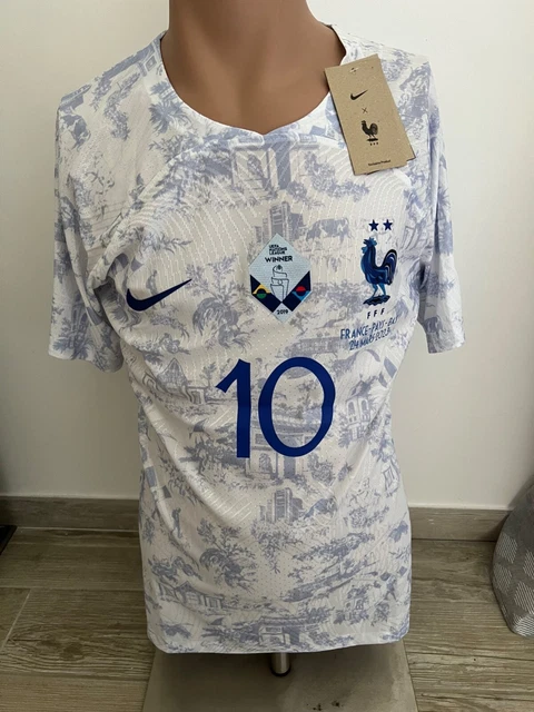 Maillot équipe De France Football Flocage Mbappé N°10 - Taille 4 Ans - Ensemble Maillot + Short + Chaussettes