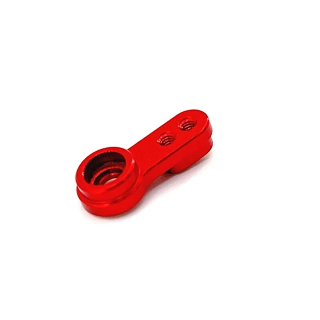 Bras de servo de voiture RC | Fcx24 RC Car Parts Klaxon servo en aluminium – Pièce de mise à niveau de bras, accessoires améliorés pour 1/24 Fcx24 Bras de servo de voiture RC | Fcx24 RC Car Parts Klaxon servo en aluminium – Pièce de mise à niveau de bras, accessoires améliorés pour 1/24 Fcx24
