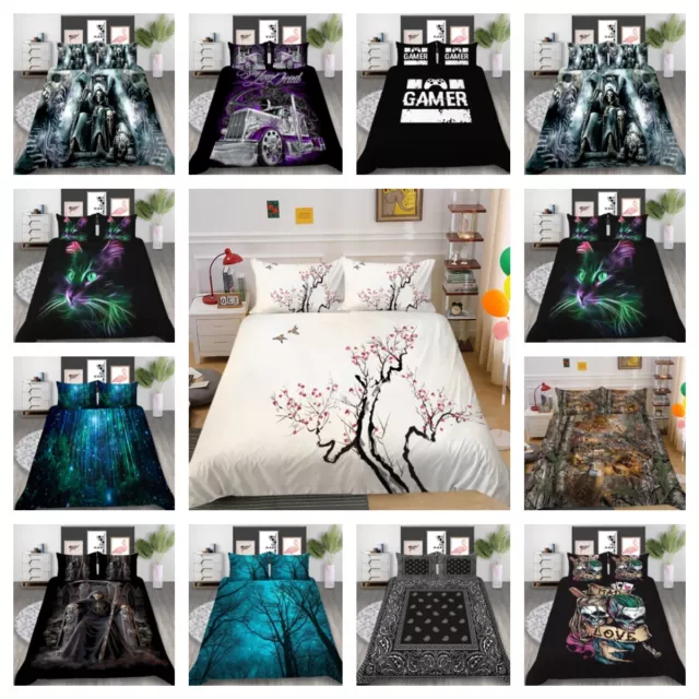 Bedding Set Comforter Duvet Cover Microfiber Quilt Cover Duvet Cover