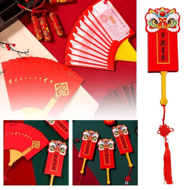 Biscotti Della Fortuna Buste Rosse Cinesi Hongbao In Seta Per