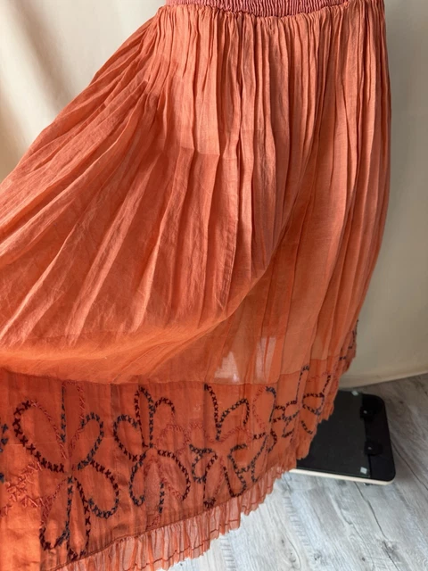 Ensemble Jupe Et Gilet Ewa I Walla - Lin Crème - Taille L-XL - Neuf Avec étiquettes