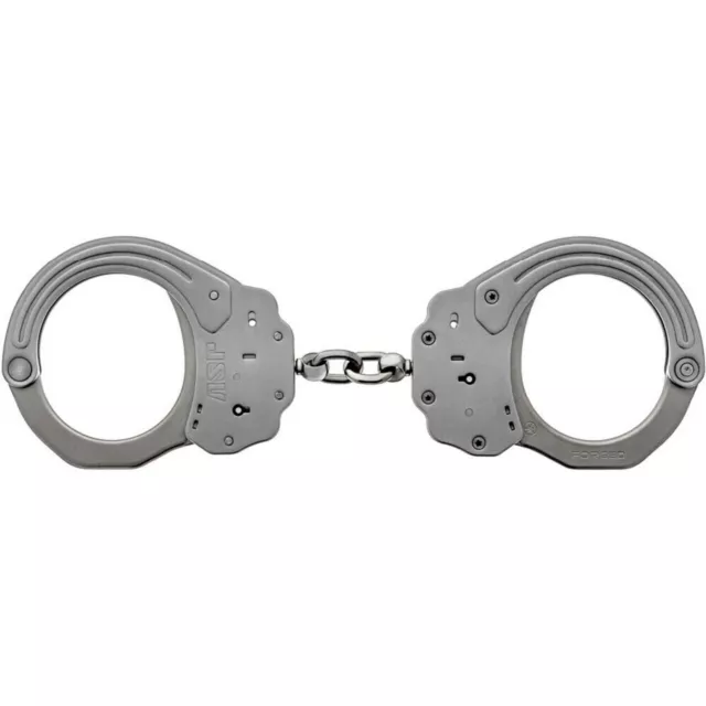 ASP Sentry Handcuffs Chain Stainless Steel Handcuffs & Key 56100  Free Shipping