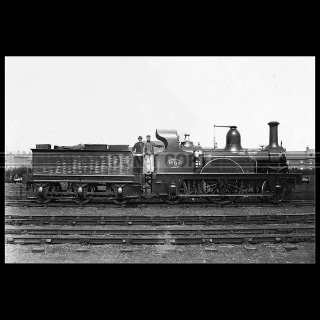 Photo T.000778 STEAM LOCOMOTIVE 1709 NORTH EASTERN RAILWAY NER TRAIN