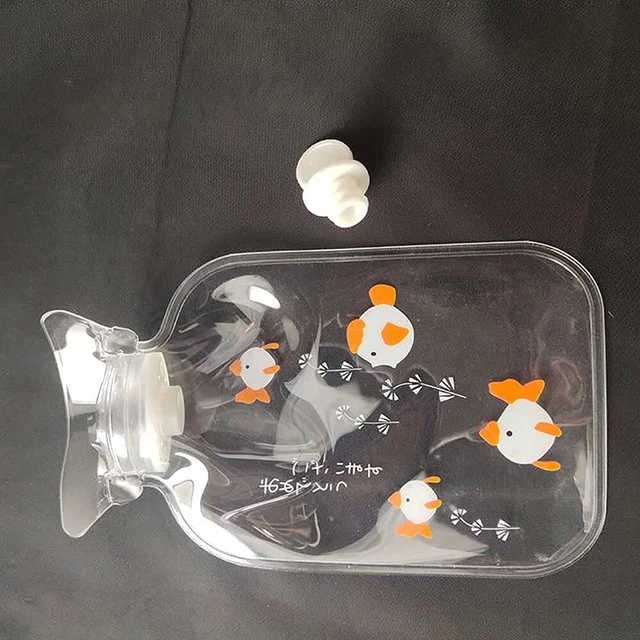 Small Mini Size Cartoon Designs Printing Transparent PVC Hot & Cold Winter Bag 3