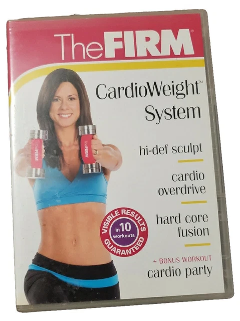 THE FIRM CARDIOWEIGHT System Workout DVD Set 6.26 PicClick