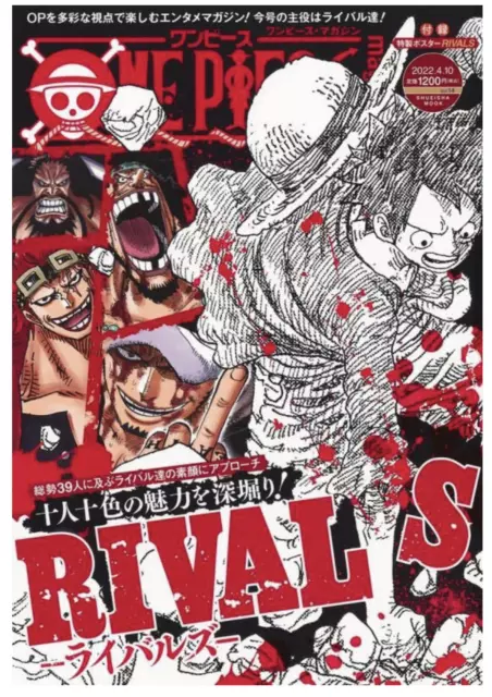 One Piece Eichiro Oda illustration Art Book magazine Vol.14 from JAPAN