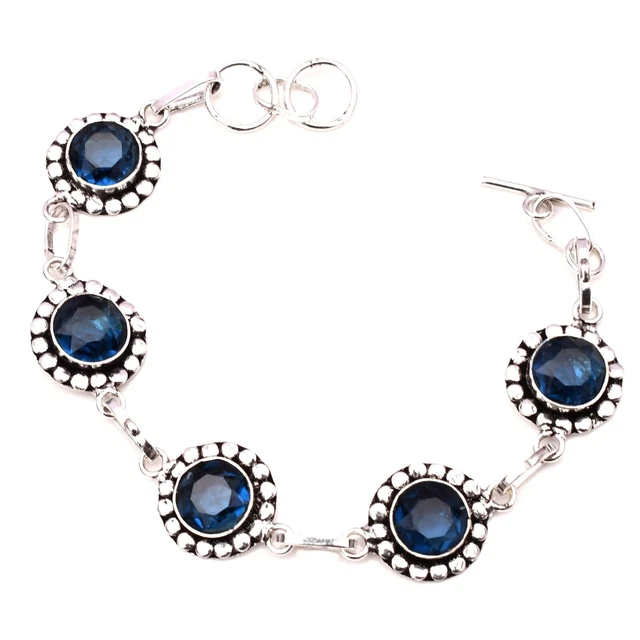 Mkado Pendentf Abracadabra Topaze Bleue Argent Chez