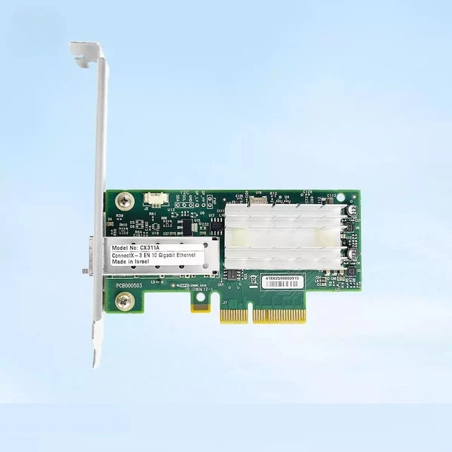 Mellanox ConnectX-3 CX311A 10Gb SFP+ Network Card (Single Port) - Fully Tested, Cleaned, And Firmware Updated To V2.42.5000