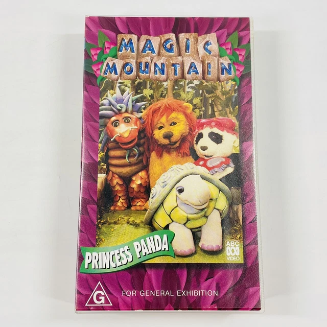 MAGIC MOUNTAIN PRINCESS Panda VHS PAL Video Tape ABC Kids 1998 Rare 24