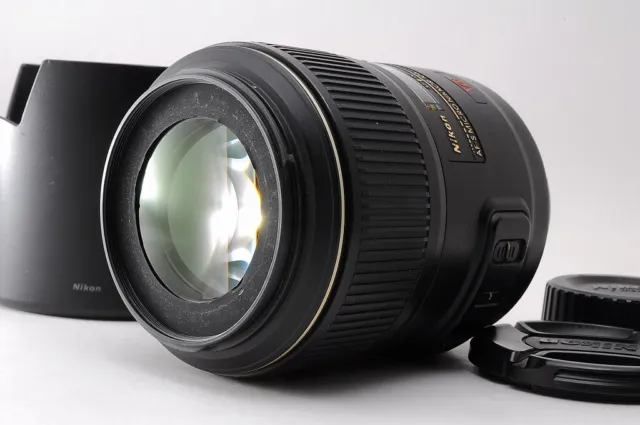 Nikon AF-S 105mm f/2.8 G ED VR Lens no.338023 #686