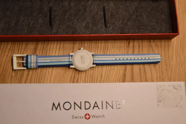 Swiss Mondaine Railway Watch Essence MS1.32110.LQ Armbanduhr NEU 2