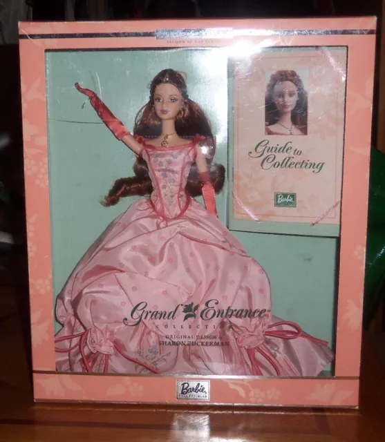 Grand Entrance Barbie Doll Pink Dress Sharon Zuckerman 2001 Mattel 53841 Sealed