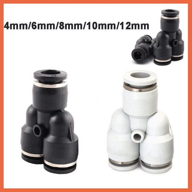 PNEUMATIC PUSH IN Fittings, Connector Air Water Hose Tube Quick