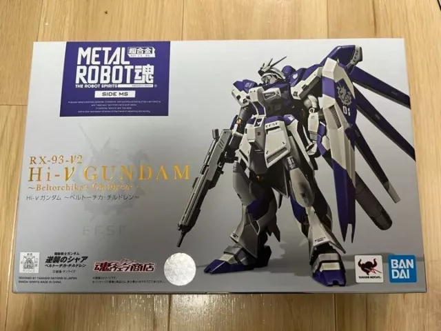 Gundam Hi-V Nu Beltorchika's Children Figure SIDE MS Metal Robot Spirits Bandai