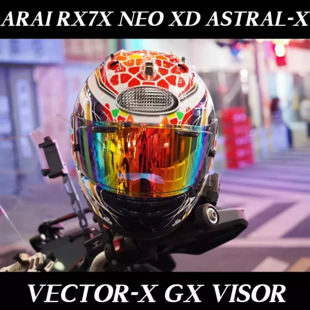 Motorcycle Helmet Visor for Arai RX7X NEO XD GX ASTRAL-X VECTOR-X ASTRO-GX RX7V