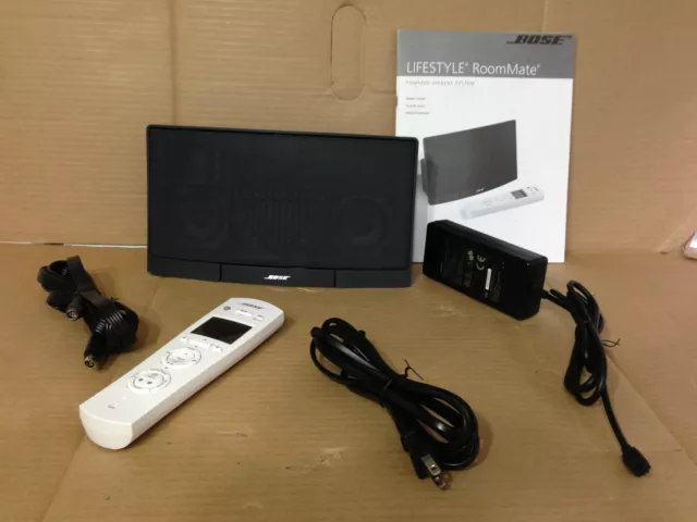 Bose lifestyle roommate with PMC II remote. Lifestyle.   .  BLACK