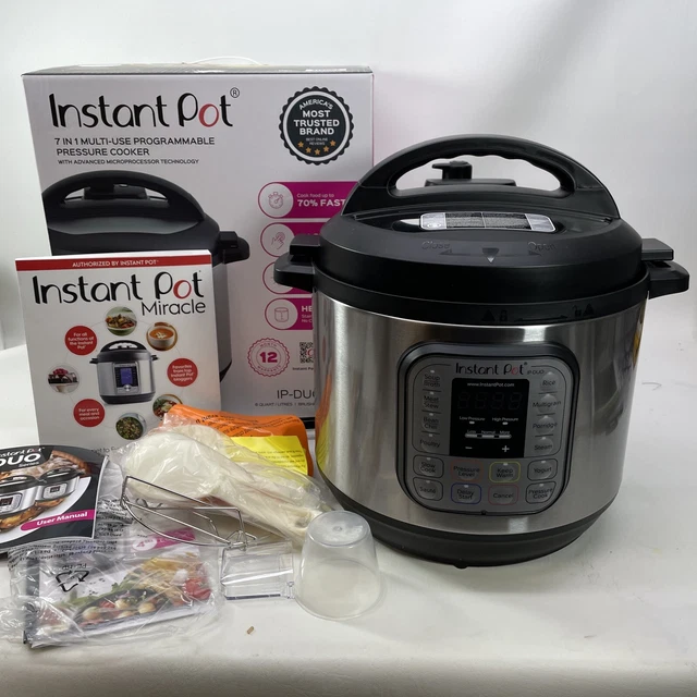 INSTANT POT DUO 8Quart IPDUO80 V2 7in1 MultiUse Pressure Cooker