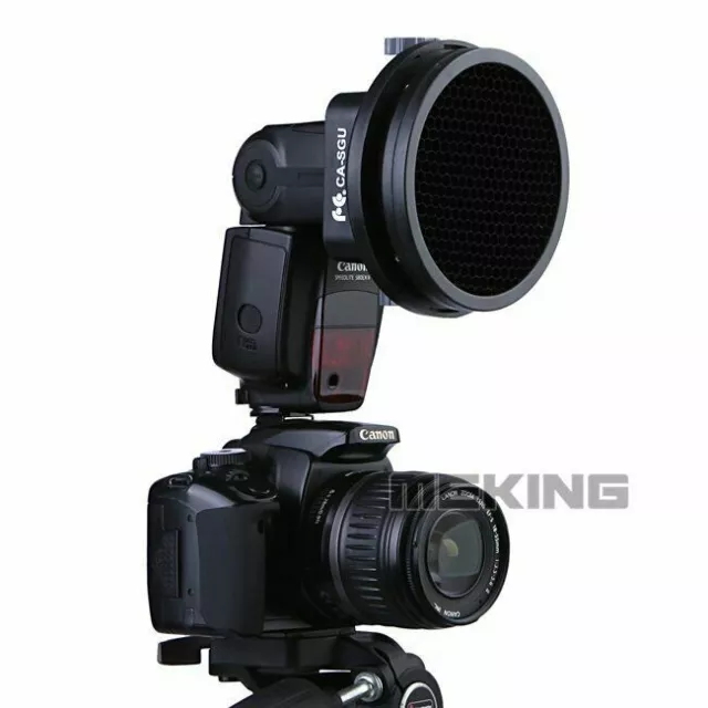 K9 Flash Modifier Accessory Honey Comb For Canon YongNuo Nikon Speedlight Flash