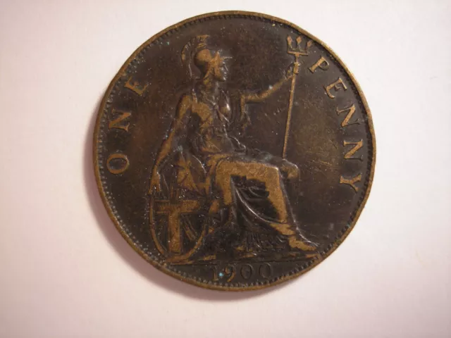 Great Britain, 1900 Penny, Queen Victoria , KM# 790, UK