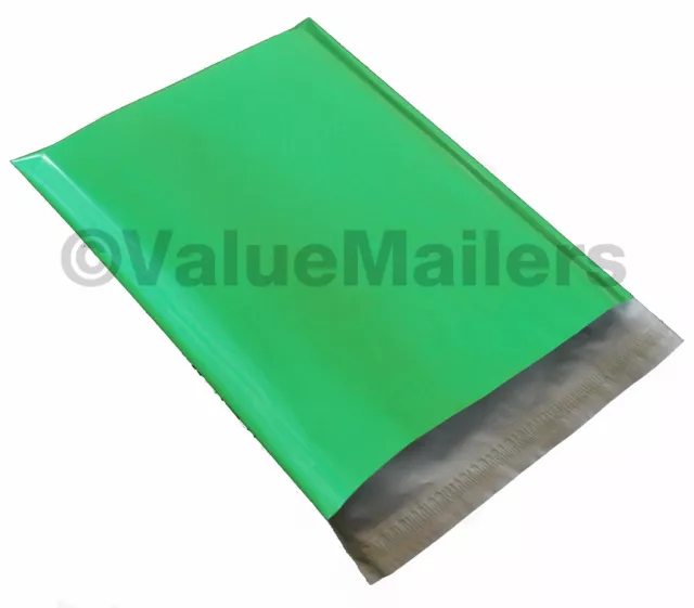 5000 7.5x10.5 GREEN Poly Mailers Shipping Envelopes Bag Couture Boutique Bags