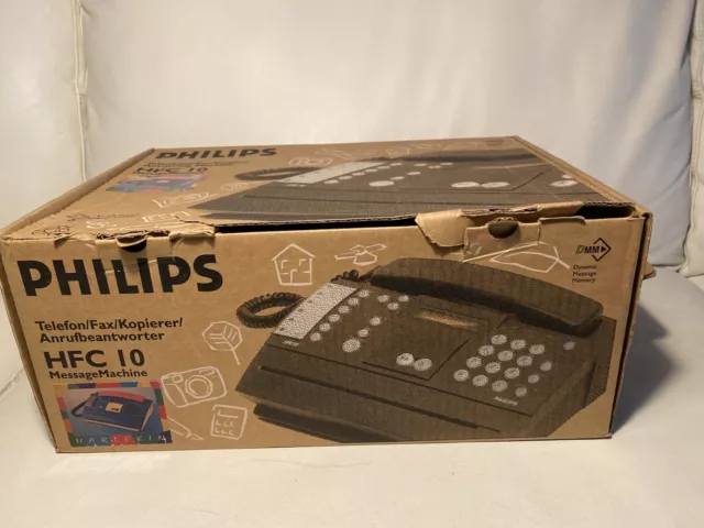 PHILIPS HFC-10 FAX FAXGERÄT Anrufbeantworter Multicolor Edition - vom Händler