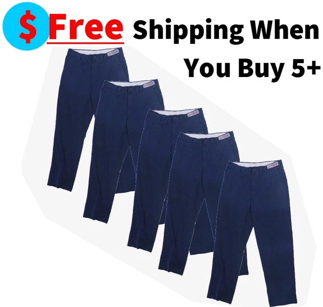 USED NAVY BLUE Uniform Work Pants Cintas, Unifirst, Dickies, Redkap ect