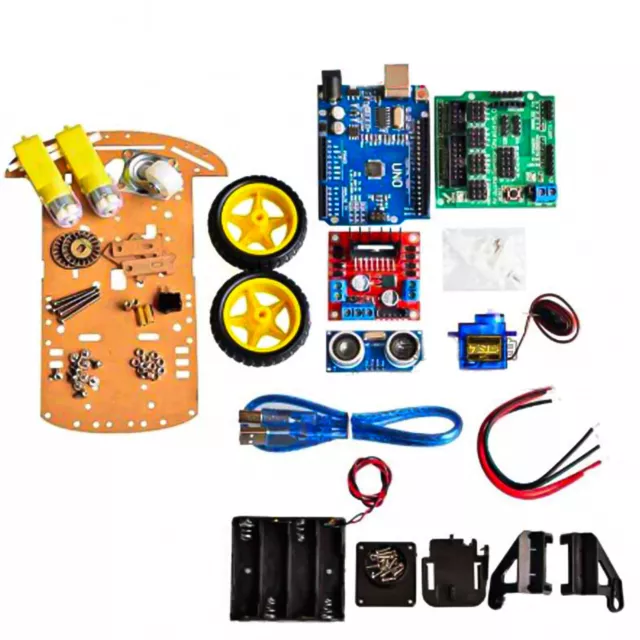 Avoidance Tracking Motor Smart Robot Car Chassis Wheel DC Gear Motor DIY Kit