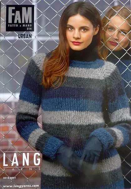 Lang Yarns Fatto A Mano No.214 Numéro D'Hiver 2014/15 Urbain Modèles de Tricot