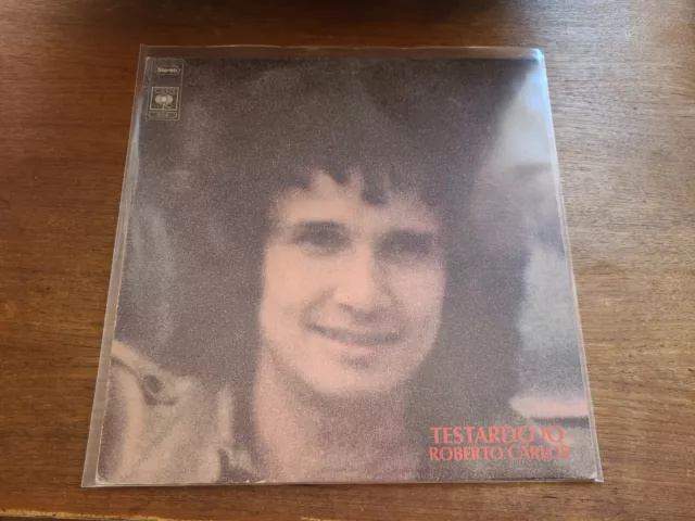 Roberto Carlos Testardo Io Vg+/Vg+ Vinile Lp 33 Giri