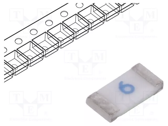 Sécurité : Schmelz Céramique 125VAC 6A Rapidement 63VDC SMD C1F 0685F6000-01 12