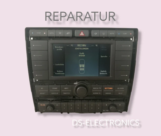 REPARATUR VW PHAETON Radio Navi ZAB Display mit Garantie EUR 340,00