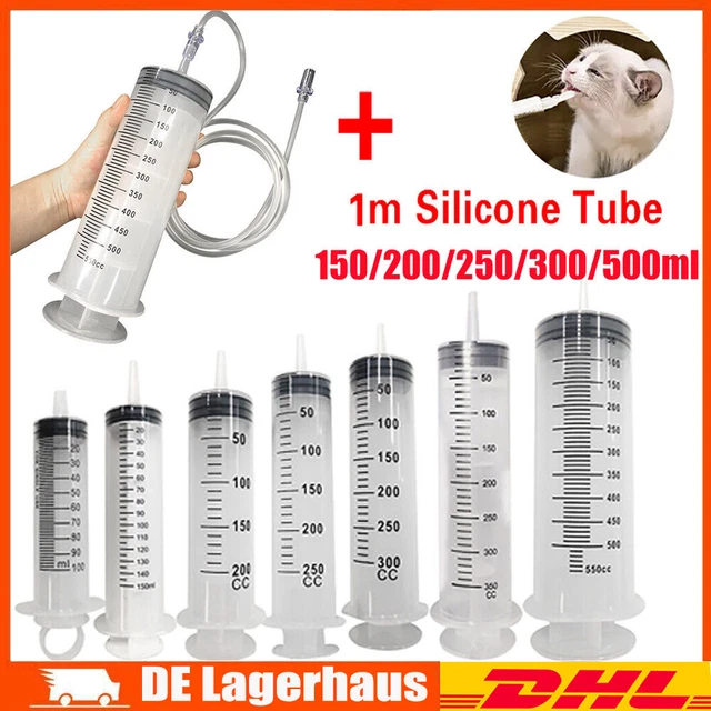 150-500ml Einmalspritzen Liquidspritzen Blasenspritzen Einwegspritzen + Schlauch