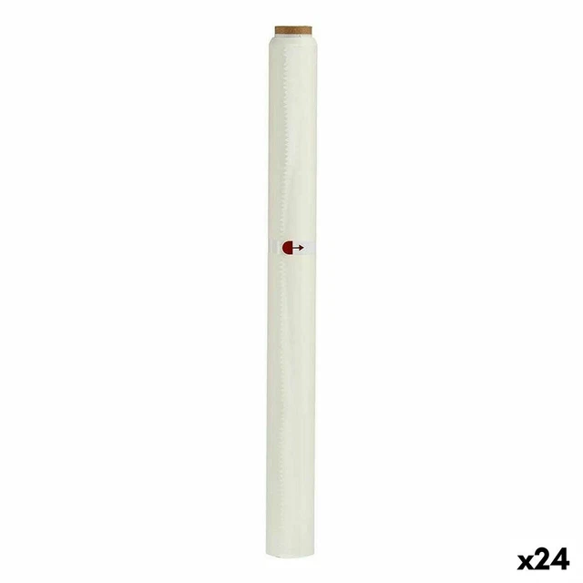 Carta vegetale Forno 10 m Bianco Cellulosa [24 Unità]