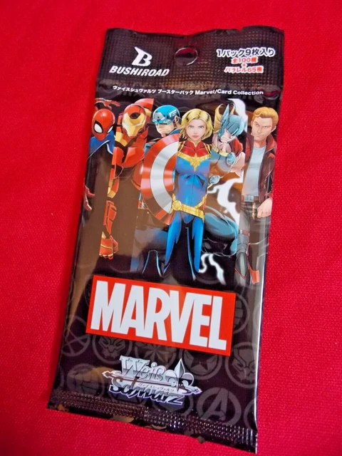 NEW MARVEL Weiss Schwarz JAPANESE TCG BOOSTER CARDS (x9/Pack) ANIME  Avengers 5.99 - PicClick UK