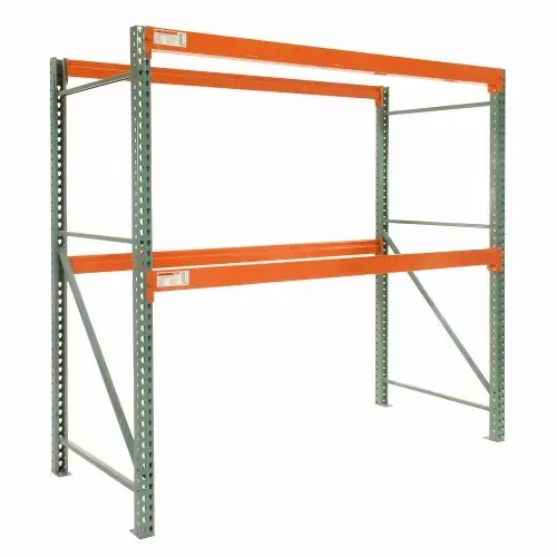 NEW! Industrial Teardrop Pallet Rack Starter, 96"W X 36"D X 96"H, Made in USA!!