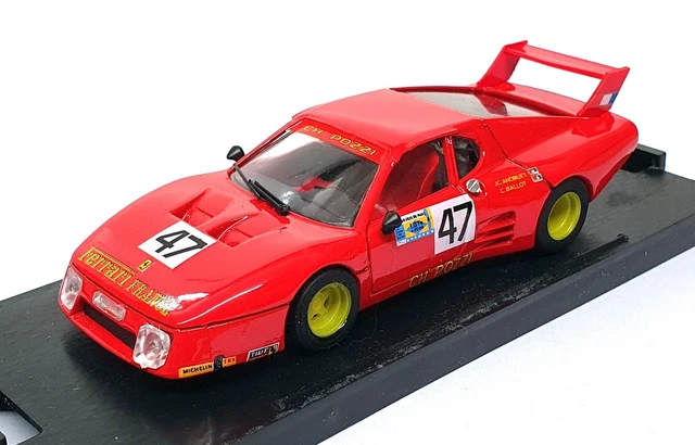 FERRARI 512 BB GTX 1/43 - Le Mans 1984 - Factory Built Tokoloshe TOK 15