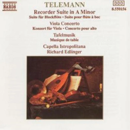 GEORG PHILIPP TELEMANN Telemann: Recorder Suite / Viola Concerto (CD ...