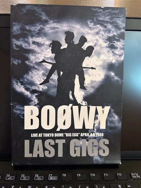 BOΦWY LAST GIGS Live at Tokyo Dome April 1988 DVD £85.76 - PicClick UK