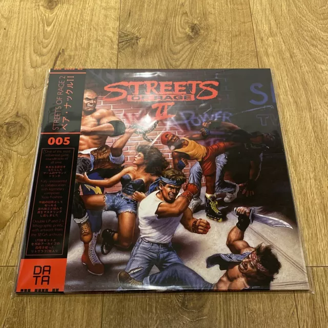 Streets of Rage 2 Sega Vinyl Video Game Soundtrack LP Record - New & Sealed ✅