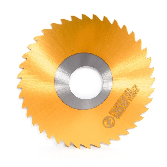 Fullerton 2450057 Carbide JIT Saw 2" x 1/2" x 0.0235" TiN 40T