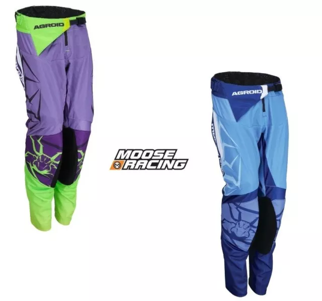 2024 Moose Racing Polyester Agroid Youth/Kids MX Motocross Offroad ATV Pants