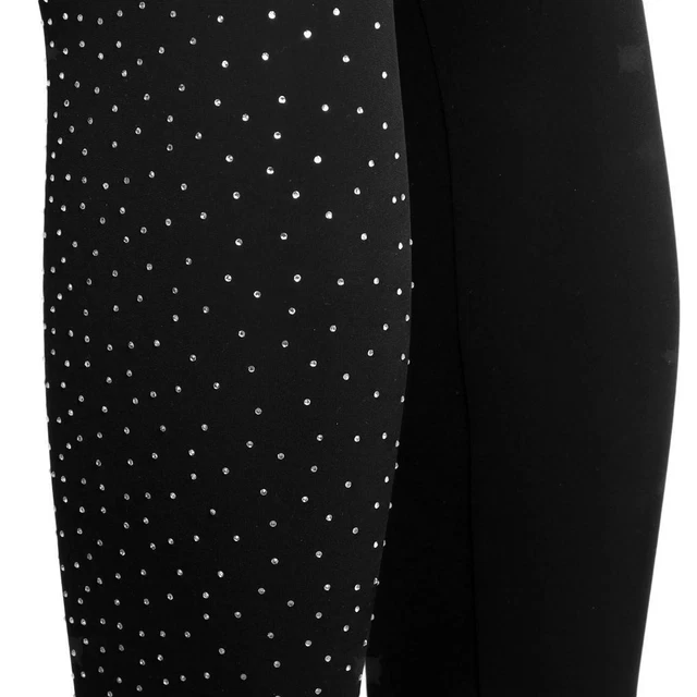 Pantalons longs de pratique de patinage artistique pour femmes, legging, 4