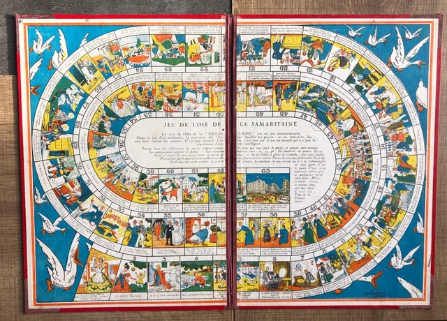 Jeu De L'Oie Ancien - Édition Chaperon Jean, Trouvé En Grenier