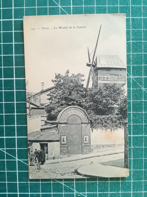 XD292 CPA Circa 1910 Paris - The Moulin De La Galette - Animated