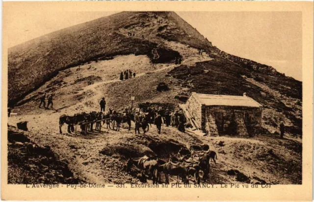 CPA Auvergne Excursion au Pic du Sancy FRANCE (1288530)